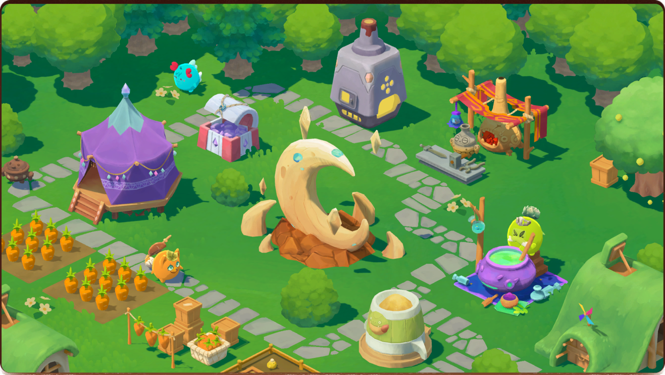 A Image showing the Axie Infinity Homeland Game